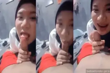 Adik manis excited banget pertama kali ngerasain kontol